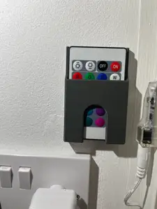 Wall Mounted Remote Control Holder - for Popular LED Lights / Light Strips