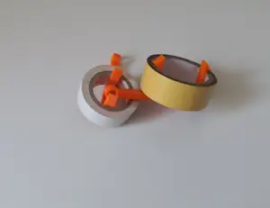 electrician's tape holder for keys