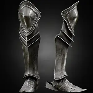 DARK SOULS 3 KNIGHT SABATONS LEG ARMOR GREAVES LIFE SIZE COSPLAY – FAN ART STL