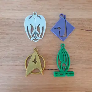 Star Trek keyrings keychains