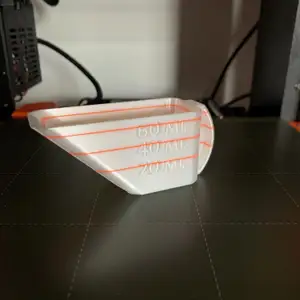 Washing powder measuring cup