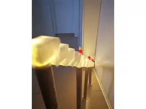 Christmas advent calender with LED backlight