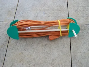 Winding device for extension cord/mains cable