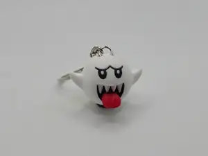 Boo from Super Mario Games Keychain (Remix)