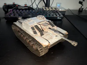 Additional track armour for the Stug 3 1:35 model