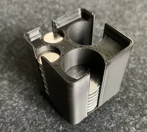Gridfinity CR2032 + LR44/SR44 Coin Cell Battery Holder