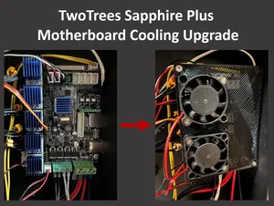 Twotrees Sapphire Plus Motherboard Cooling Upgrade