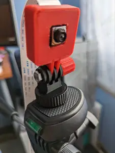 Screw mount tripod for go pro STL