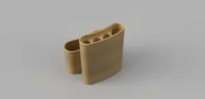 Curved Vape Box Canteen for 510 Threaded Carts