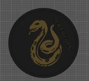 Slytherin Drink Coaster