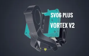 SV06 PLUS Vortex V2 Adjustable Cooling & LED System