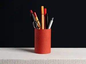 Wavy Pencil Holder (vase mode)