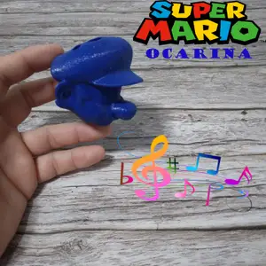 Super Mario , OCARINA ( 5 holes ) musical instrument.