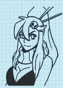 YOKKO LITTNER - Tengen Toppa Gurren Lagann - WALL ART