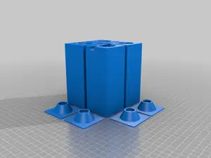Lack table leg extensions