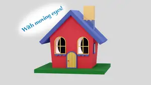 Welcome Home - Home w/ Pivoting Eyes