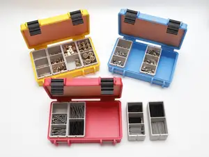 Rugged Box with Modular Slots (Parametric) - Shallow height