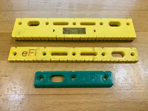 Mini ruler for electricians