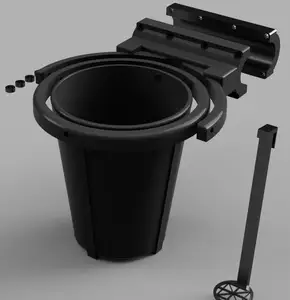 Gyro Cup Holder with better point of gravity