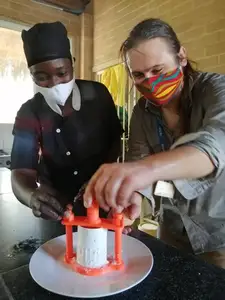 Home made cheese mold