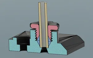 Úprava dílu Fs-cover pro PTFE trubičku na MK3S