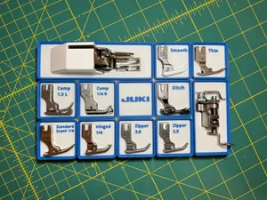 Sewfinity - Juki foot organizer