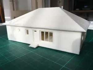 House for model railvway Suburban series Typ2, 1:120 , TT