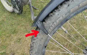 Bicycle fenders clips (bike mudguard mount)