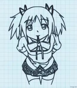 Madoka Kaname- Puella Magi Madoka Magica - wall art