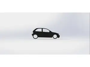 Opel Corsa B keychain