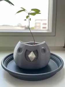 Slime Rancher Plort Statue Flowerpot