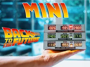 MINI Back to the future clock