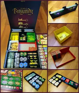 Castles of Burgundy Organizer (2019 edition)