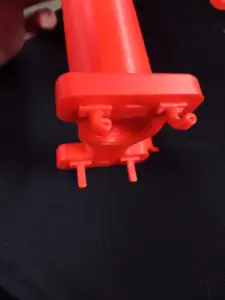 Modular Tape Storage - Curved peg for peg board mount
