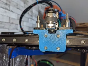 Ender 5 Y axis linear rails adapter (with M3x8 socket head hex screws)