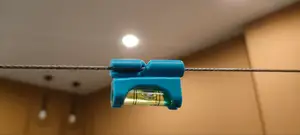 Hammock hang bubble level