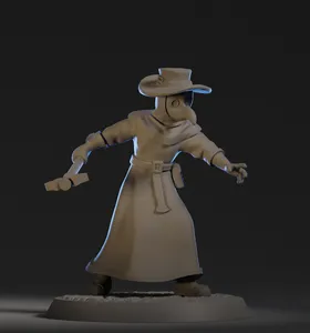 Plague Doctor Figurine