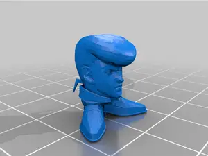 JoJo Shoesuke (Josuke Higashikata as a head with shoes)