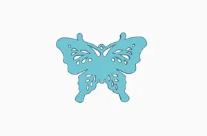 butterfly keychain