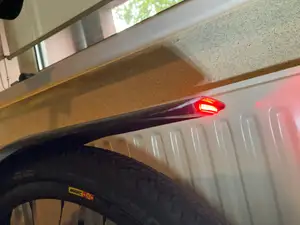 Small Tail light mount for bike/ebike/scooter