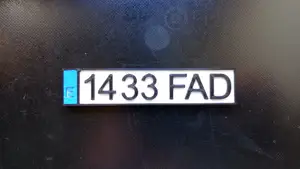 Matrícula(España), con referencias a Fernando Alonso