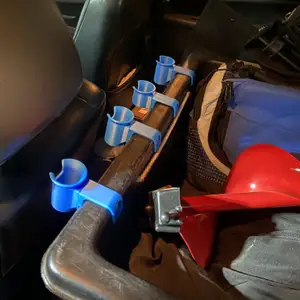 Ice fishing rod holder for Jet Sled