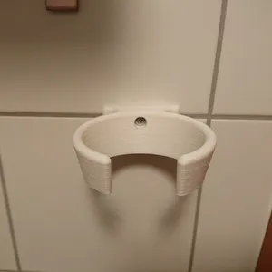 Hair dryer wall mount