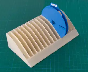 Mini-reel tray, version 2