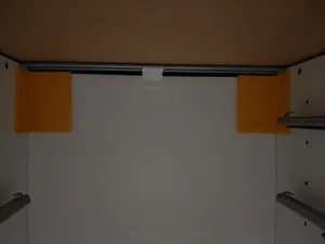 Mouse stop for IKEA metod cupboard