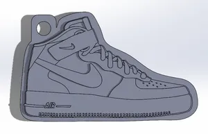 Nike Air Force 1 High (Keychain / Llavero)