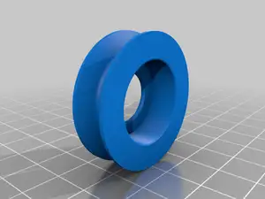 Pulley, filament roller, 608ZZ bearing