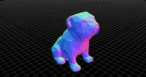 Bulldog - Low Poly (Decoration)