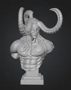 Illidan Stormrage bust