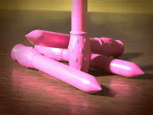 Penetration tool for world famous bohemian style hotdogs.